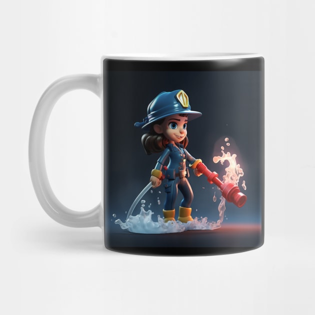 Witch fire fighter by NumberOneEverything
